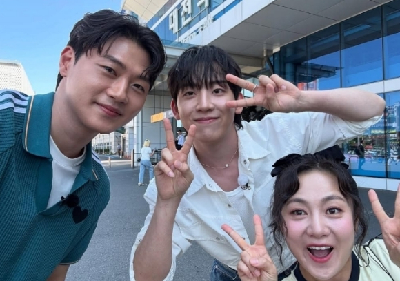 오상욱 허성범 박나래 [사진=박나래 SNS]