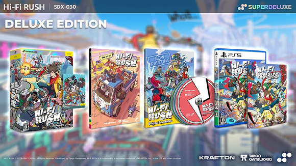 크래프톤, '하이파이 러시' PS5 프리미엄 패키지판 예약 판매