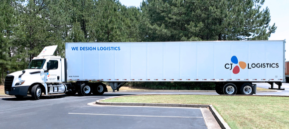 CJ대한통운이 미국 통합법인 'CJ Logistics America'의 운송자회사 브랜드 이름을 'CJ Logistics Transportation'으로 변경했다. [사진=CJ대한통운]