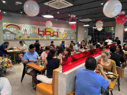 BBQ 쿰브레스(Cumbres)점. [사진=제너시스BBQ그룹]