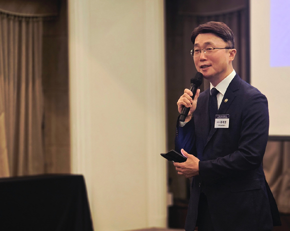 류제명 과학기술정보통신부 제2차관이 서울 중구 한국프레스센터에서 열린 2026년 정보통신 정책방향 관련 2차관 초청 간담회에서 발언하고 있다. [사진=안세준 기자]