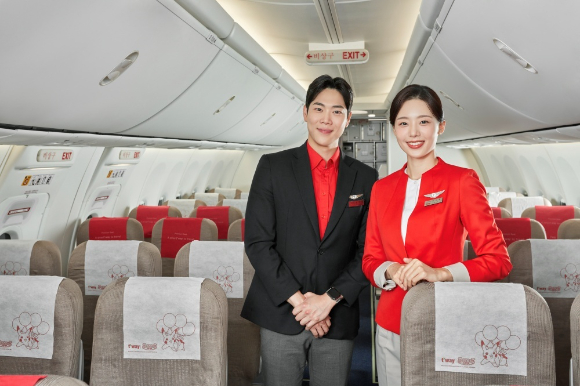 티웨이항공, 오는 22일까지 객실 승무원 채용 [사진=티웨이항공]