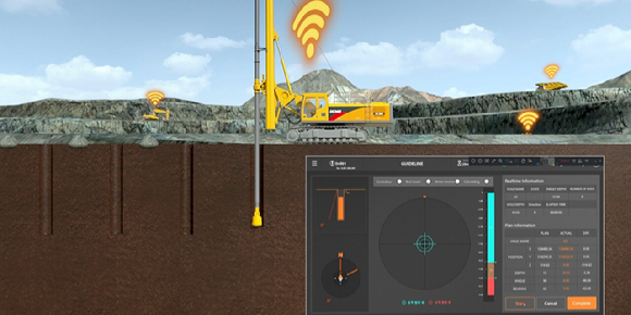 정밀 천공 가이드 [사진=한화]