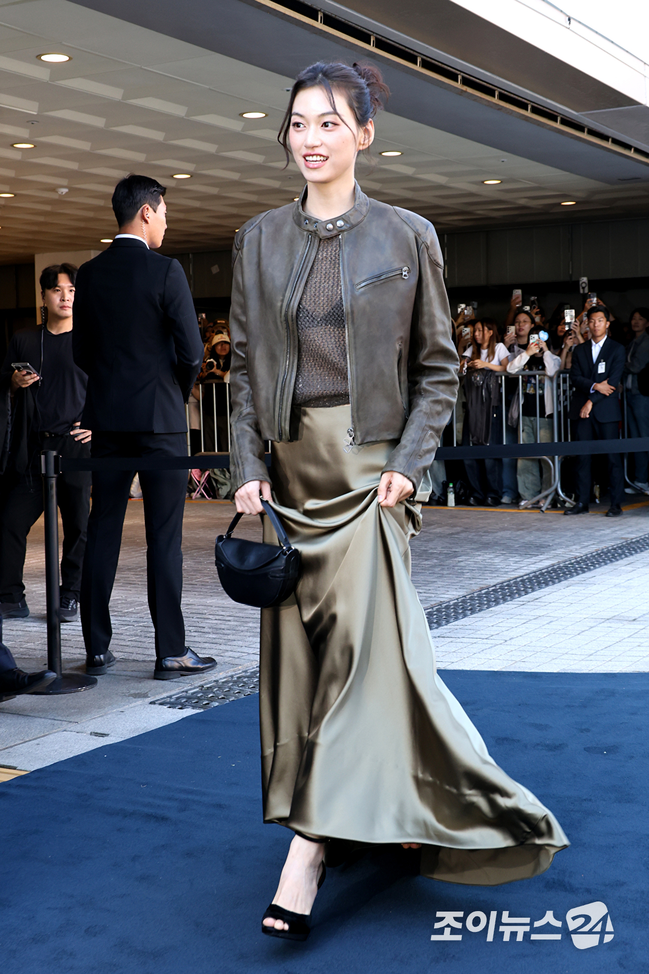 배우 김도연이 15일 오후 서울 종로구 석파정 서울미술관에서 진행된 패션 아이콘 랄프 로렌의 삶을 조명한 HBO 다큐멘터리 '베리 랄프' 스크리닝 이벤트에 참석하고 있다. [사진=문수지 기자]