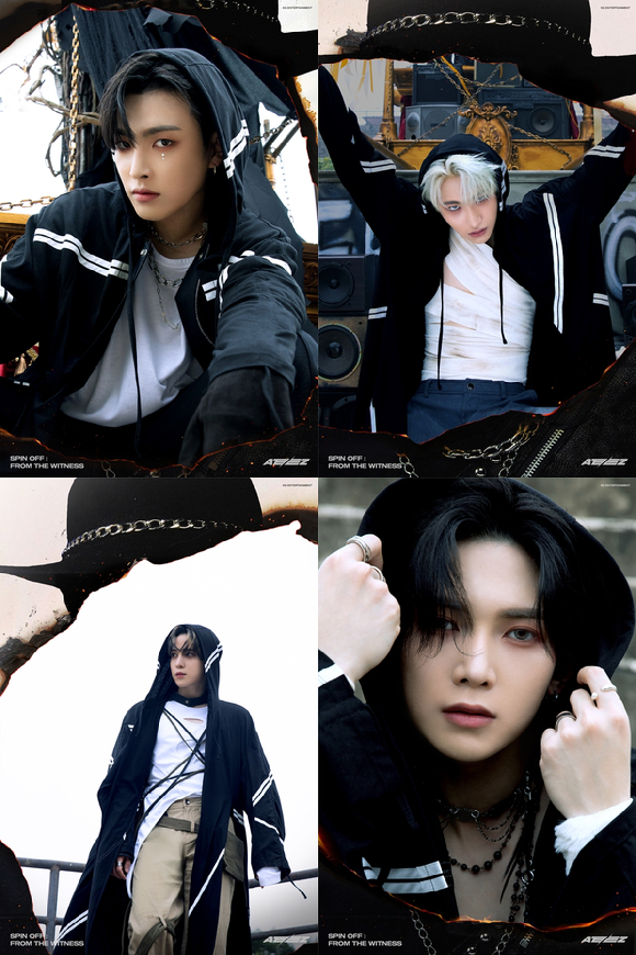 에이티즈 홍중 성화 윤호 여상 티저 [사진=KQ엔터테인먼트]