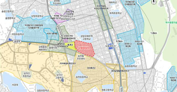 사업 대상지 [사진=서울시 ]