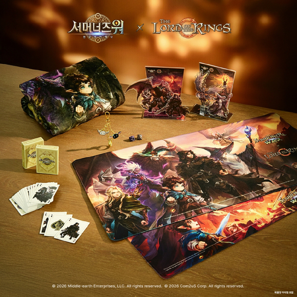 컴투스, '서머너즈 워X반지의 제왕' 콜라보 한정판 MD 사전예약 판매