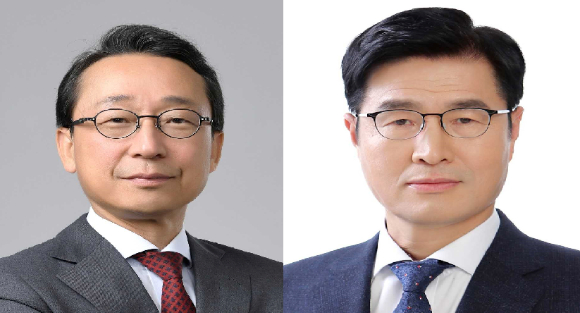 정기선 HD현대 수석부회장이 지난 5월 부산 벡스코에서 진행된 '국제해양방위산업전(MADEX) 2025'에 참석해 발언하고 있다. [사진=최란 기자]
