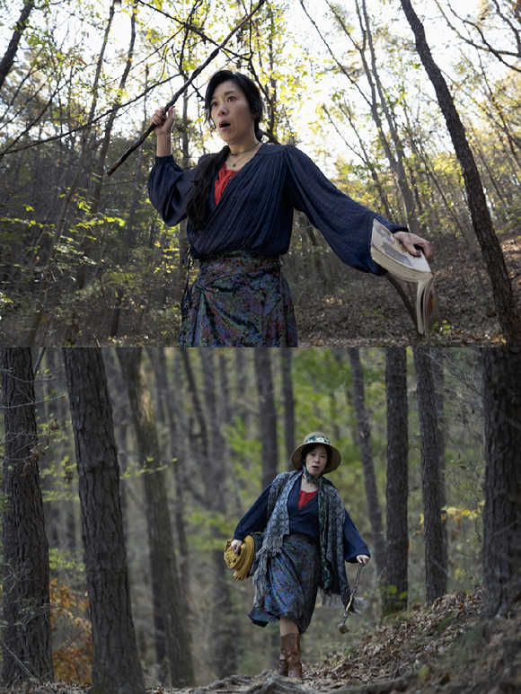 배우 염혜란이 영화 '어쩔수가없다'에서 열연하고 있다. [사진=CJ ENM]