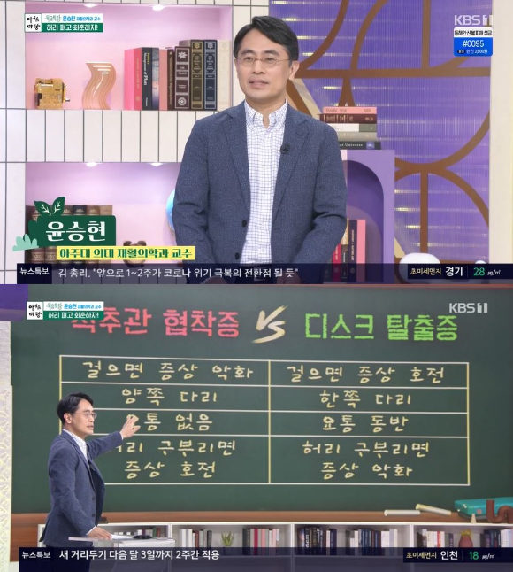 '아침마당' 윤승현 교수 [사진=KBS]