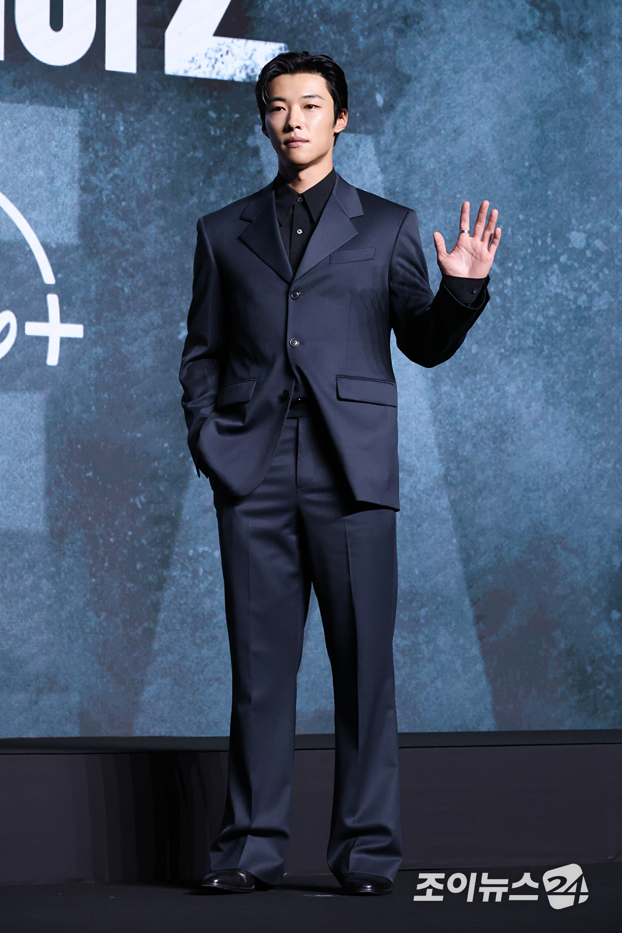 배우 우도환이 2일 오전 서울 영등포구 여의도 콘래드서울호텔에서 진행된 디즈니+ 오리지널 시리즈 '메이드 인 코리아 시즌2' 제작발표회에 참석해 포즈를 취하고 있다. [사진=문수지 기자]