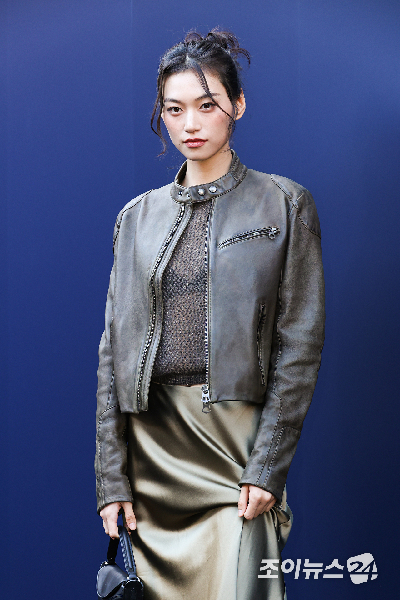 배우 김도연이 15일 오후 서울 종로구 석파정 서울미술관에서 진행된 패션 아이콘 랄프 로렌의 삶을 조명한 HBO 다큐멘터리 '베리 랄프' 스크리닝 이벤트에 참석해 포즈를 취하고 있다. [사진=문수지 기자]