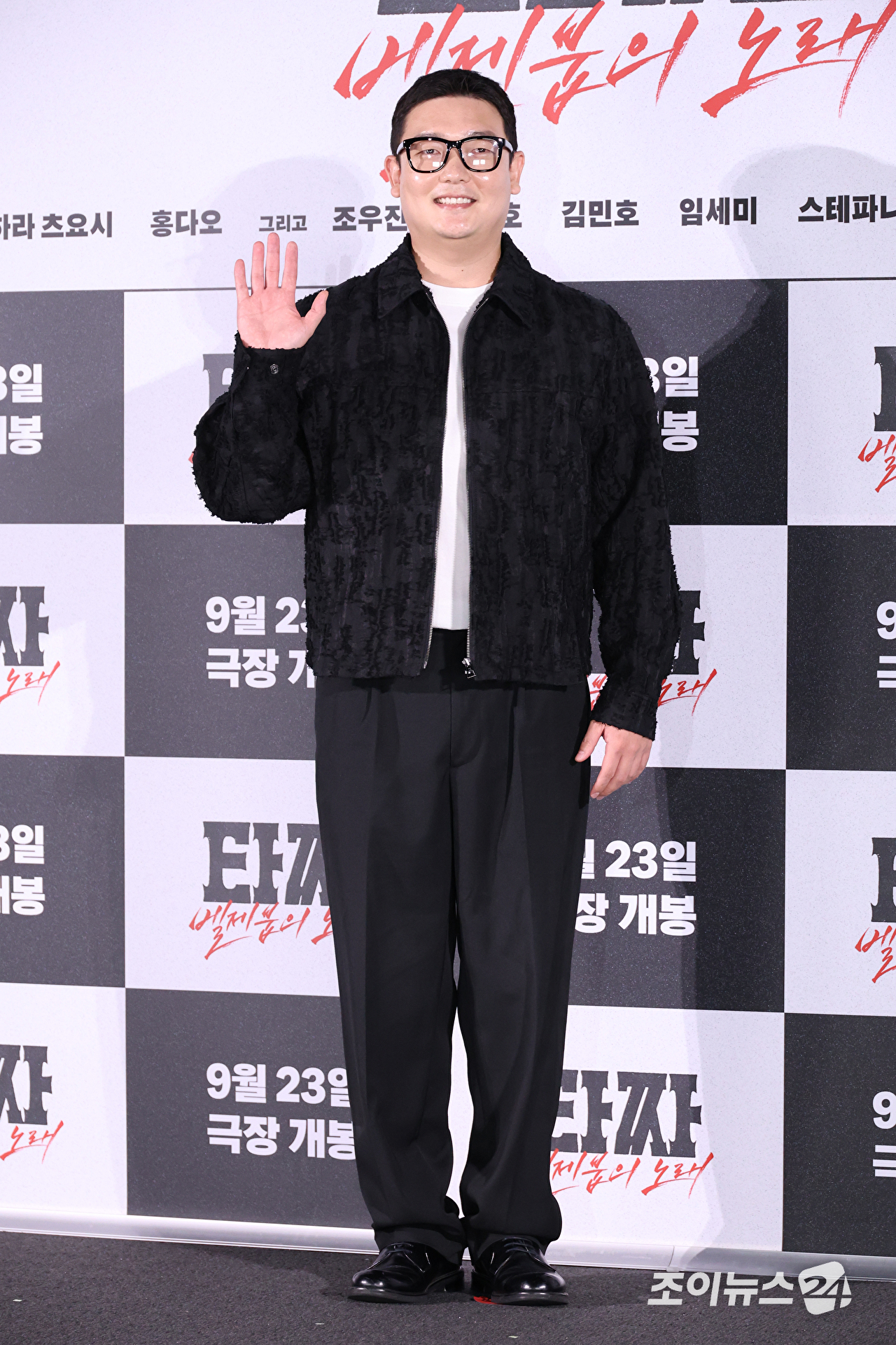 배우 김민호가 18일 서울 용산구 CGV용산아이파크몰점에서 진행된 영화 '타짜: 벨제붑의 노래'(감독 최국희) 제작보고회에 참석해 포즈를 취하고 있다. [사진=문수지 기자]