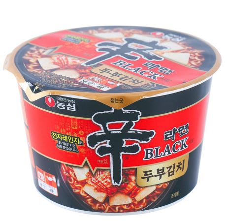 신라면블랙 두부 김치맛. [사진=농심]