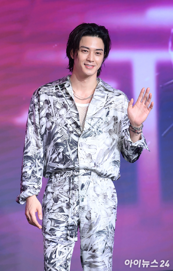 배우 전종서가 25일 오후 서울 마포동 호텔 나루 서울 엠갤러리에서 열린 넷플릭스 영화 '발레리나'(감독 이충현) 제작보고회에 참석하고 있다. [사진=정소희 기자]