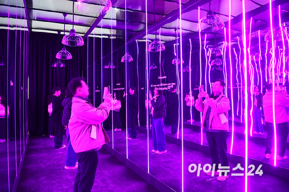 2월 26일부터 3월 8일까지 서울 용산구 국립중앙박물관에서 '국중박 X 블랙핑크' 프로젝트가 진행된다. [사진=정소희 기자, YG엔터테인먼트]