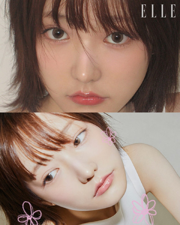 키키(KiiiKiii)가 데뷔 전 화보 촬영을 진행했다. [사진=엘르코리아]