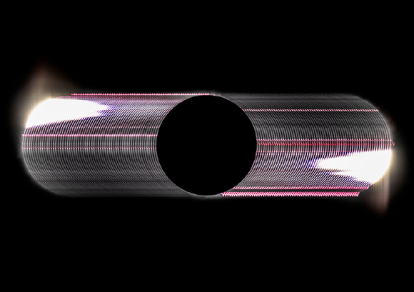 대상을 받은 '장미의 심장, 황금빛 물결의 파동(김슬우)'. [사진=천문연]