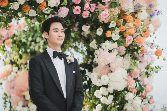 '눈물의 여왕' 김수현 스틸. [사진=tvN]