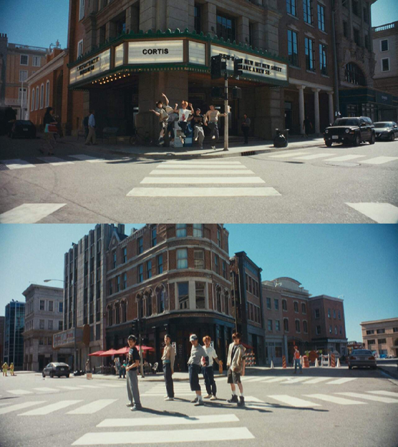 코르티스 '고!' 퍼포먼스 필름 갈무리 [사진=빅히트뮤직]