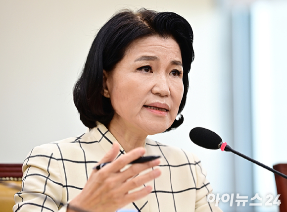 이진숙 방송통신위원장. [사진=곽영래 기자]