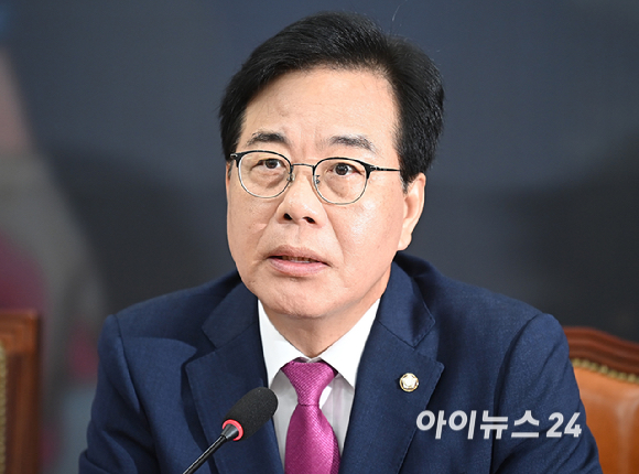 송언석 국민의힘 비상대책위원장 겸 원내대표가 24일 국회에서 열린 비상대책위원회의에서 발언하고 있다. [사진=곽영래 기자]