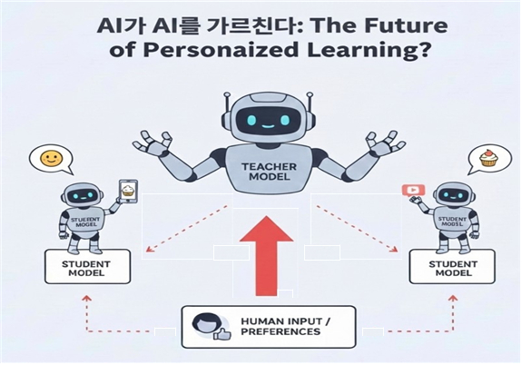 KAIST 연구팀이 AI를 가르치는 가정교사를 개발했다. [사진=KAIST]
