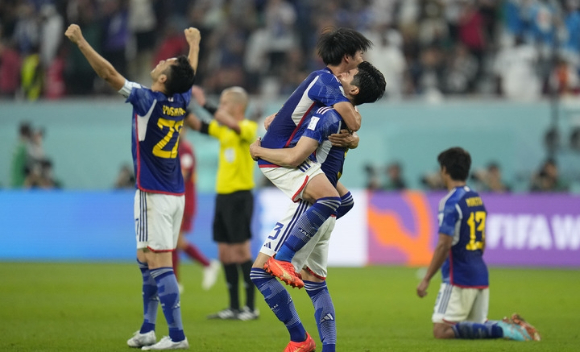 일본이 역대 월드컵에서 가장 낮은 점유율로 승리한 팀으로 기록됐다. [사진=뉴시스]