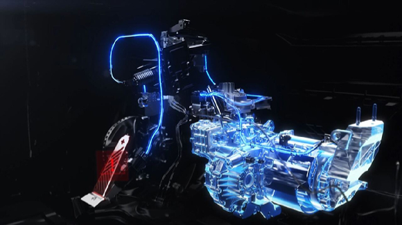 (왼쪽부터) EV3, EV4, EV5가 도심을 주행하는 장면. [사진=기아]