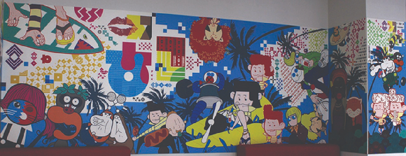 팝아트 '기역양니은군' 작가 작품. [사진=대한체육회]