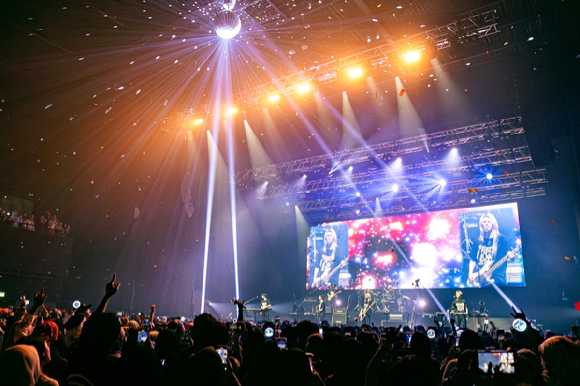 엑스디너리 히어로즈 쿠알라룸푸르 콘서트 현장 이미지 [사진=JYP엔터테인먼트]