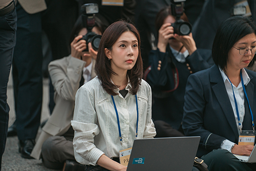 배우 백진희가 MBC 금토드라마 '판사 이한영'에서 열연하고 있다. [사진=MBC]