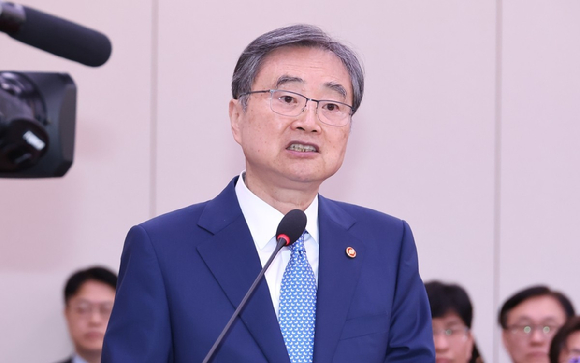 조현 외교부 장관이 6일 국회 외교통일위원회에서 열린 외교부 등에 대한 국정감사에서 업무보고를 하고 있다. 2026.10.6 [사진=연합뉴스]