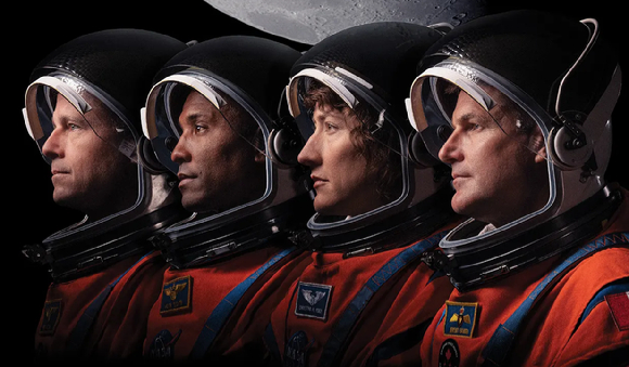 아르테미스 2호 우주비행사, 총 111만7658km 비행