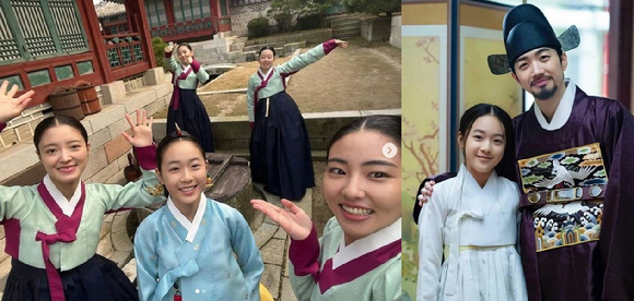 옷소매 붉은 끝동 현장 [사진=박서경 인스타그램]