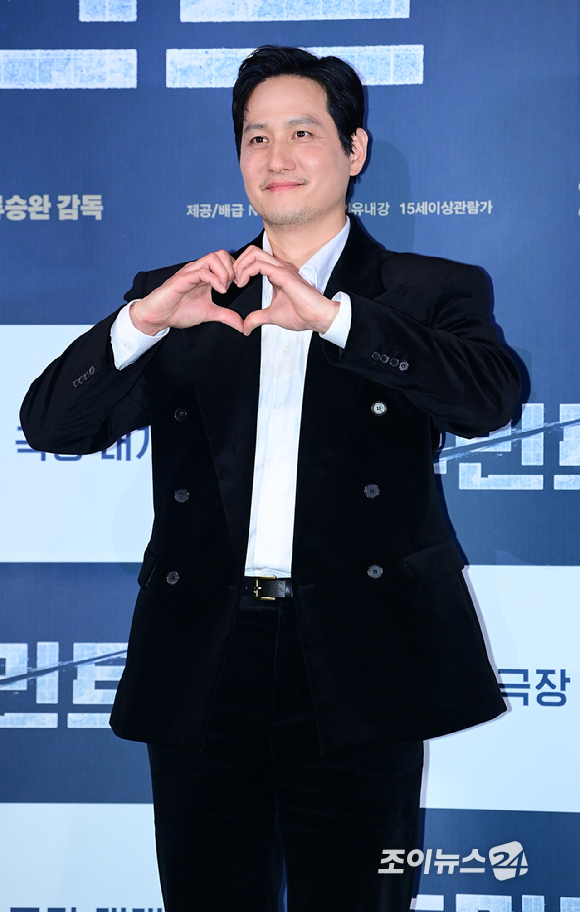 배우 박해준이 4일 오후 서울 CGV 용산아이파크몰에서 열린 영화 '휴민트'(감독 류승완) 언론시사회에 참석하고 있다. [사진=정소희 기자]