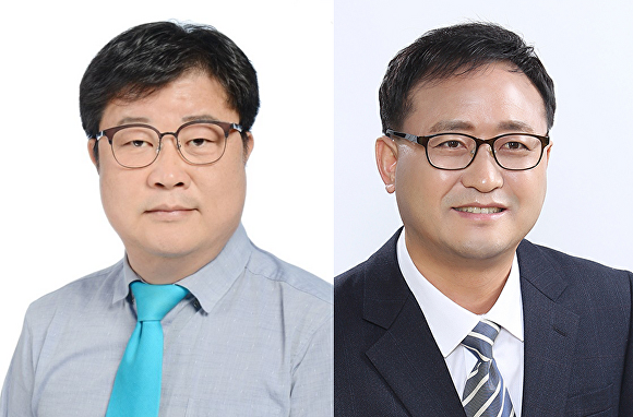 더불어민주당 이재신·권오규 제천시의원(왼쪽부터). [사진=아이뉴스24 DB]