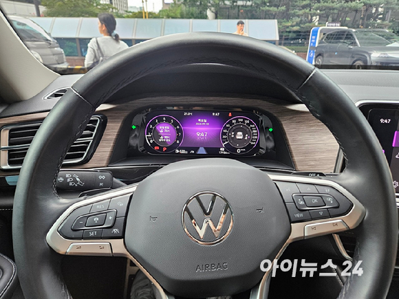 폭스바겐 대형 SUV '아틀라스' 전면부 [사진=설재윤 기자]