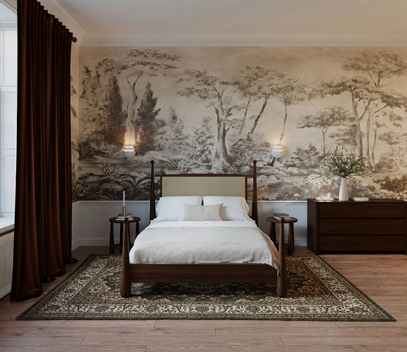 마테라소 신규 침대 프레임 '아스터' [사진=신세계까사]