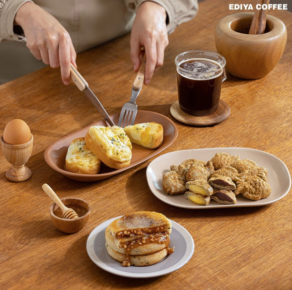 이디야커피 겨울 길거리 간식 4종. [사진=이디야커피]