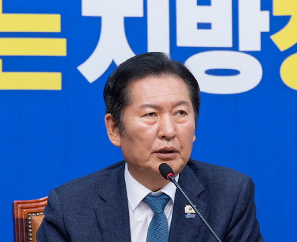 더불어민주당 정청래 대표가 29일 국회에서 열린 최고위원회의에서 발언하고 있다. 2026.4.29 [사진=연합뉴스]