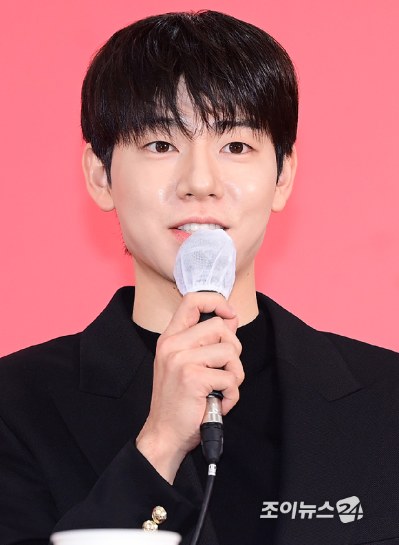 배우 배현성이 10일 부산 해운대구 영화의전당에서 열린 제31회 부산국제영화제 '실낙원' 기자회견에 참석하고 있다. [사진=정소희 기자]