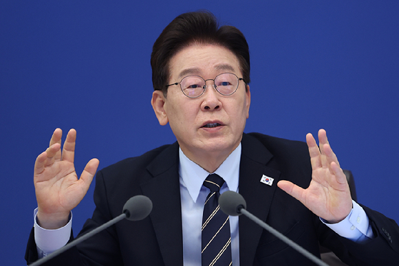 이재명 대통령이 20일 청와대에서 열린 국무회의 겸 비상경제점검회의에서 발언하고 있다. 2026.5.20 [사진=연합뉴스]