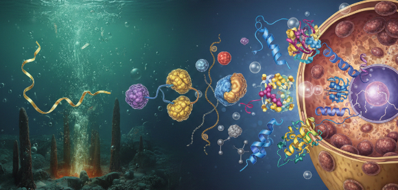 국내 연구팀이 수십억 년에 걸친 단백질의 진화 과정을 규명할 수 있는 초고속 분석 플랫폼을 개발했다 [사진=GEMINI]