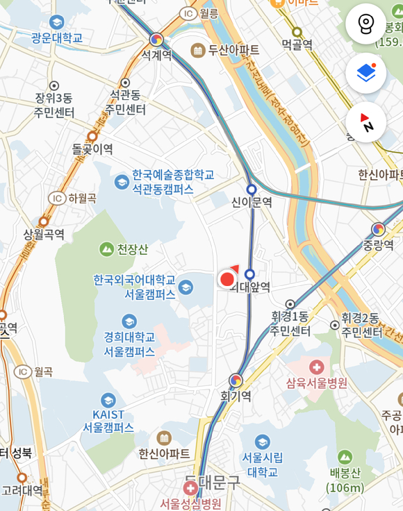 서울 동대문구 이문동 '이문아이파크자이' 단지 모습. [사진=김민지 기자]