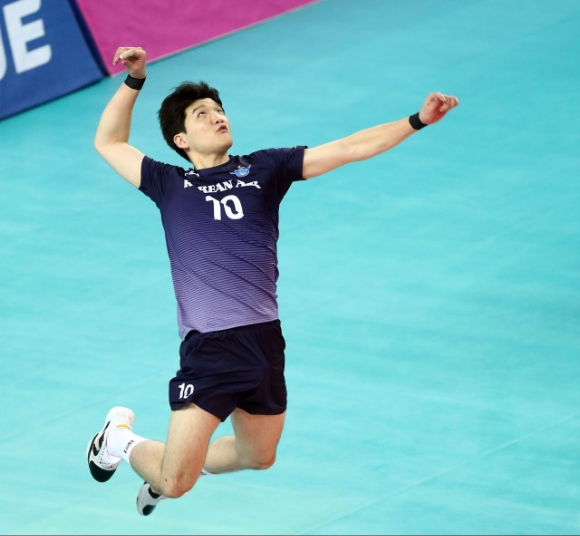 대한항공 정지석이 구단을 통해 7일 산불 피해 이재민을 위한 성금 3천만원을 기탁했다. [사진=발리볼코리아닷컴]