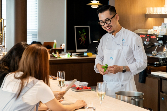 셰프의 테이블과 함께하는 다섯 가지 미식 체험 이미지. [사진=에어비앤비]