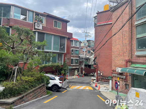 13일 서울 성동구 행당동 빌라촌 일대. [사진=정승필 기자]