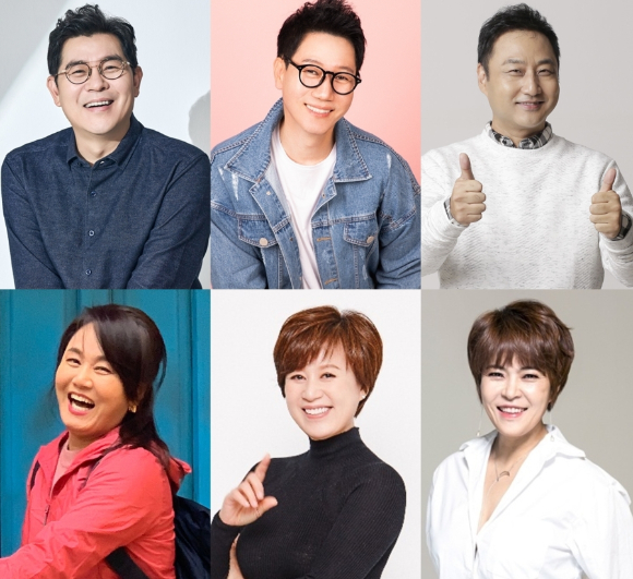 '여행의 맛'에 김용만, 지석진, 김수용 조동아리 3인방과 이경실, 박미선, 조혜련이 출연한다. [사진=각 소속사]