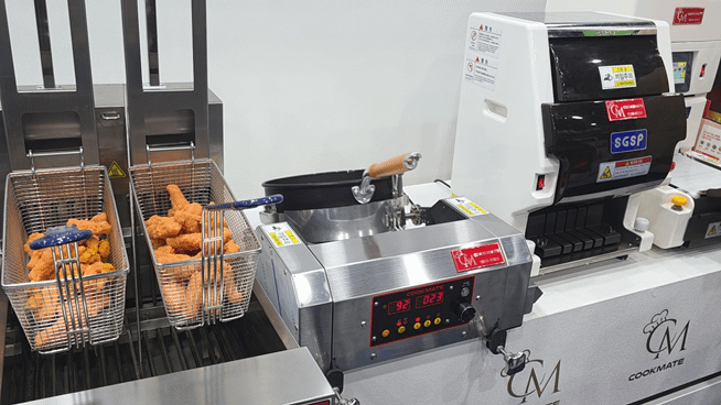 송규종 삼성웰스토리 대표가 8일 서울 양재동 aT센터에서 열린 '2026 웰스토리 푸드페스타'에서 환영사를 하고 있다. [사진=구서윤 기자]